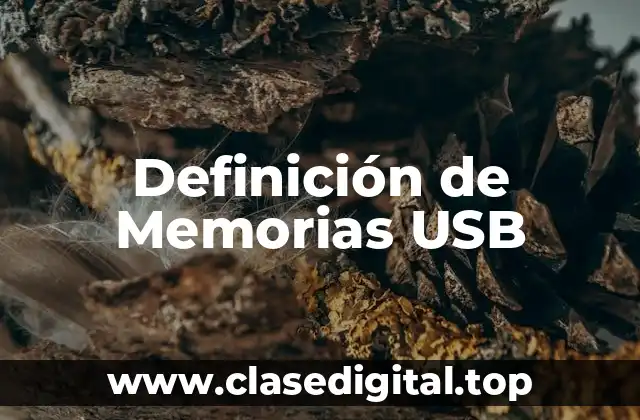 Definición de Memorias USB