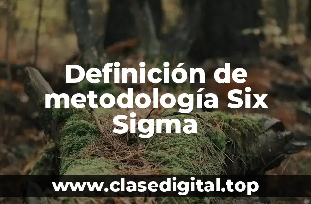 Ejemplos de metodología Six Sigma