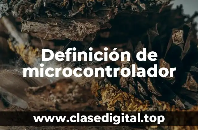 Ejemplos de microcontroladores