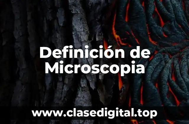 Ejemplos de Microscopía