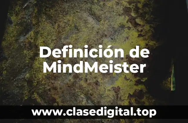 Definición de MindMeister