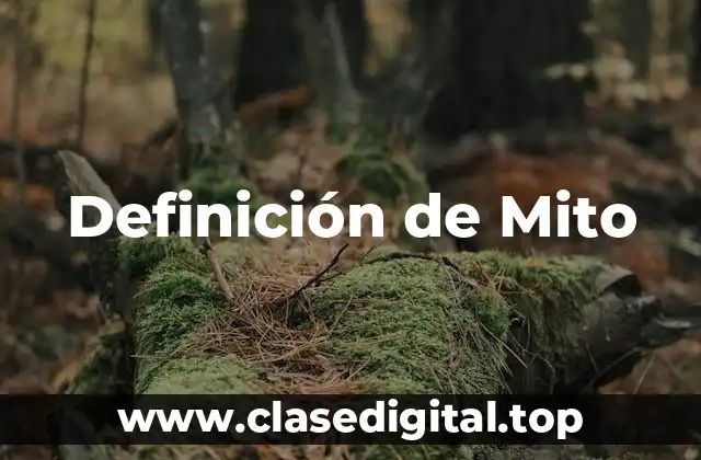 Definición de Mito