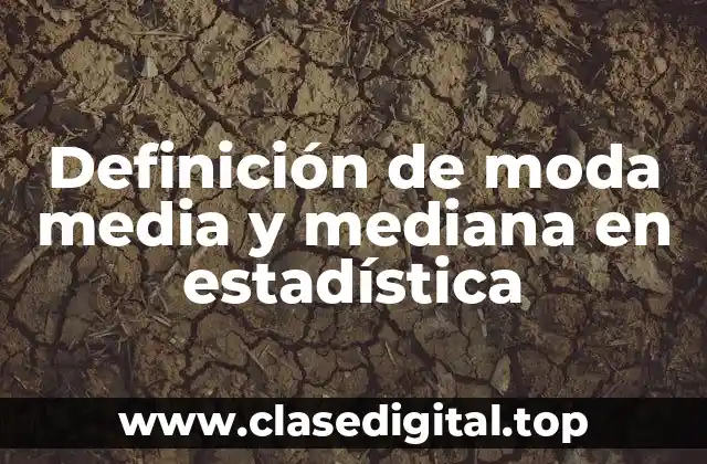 Definición técnica de moda