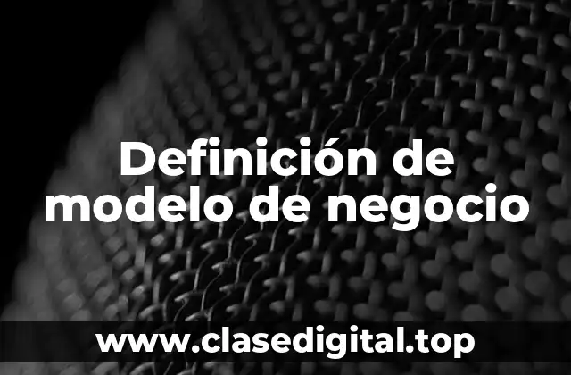 Ejemplos de modelos de negocio