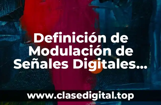 Definición de Modulación de Señales Digitales PCM