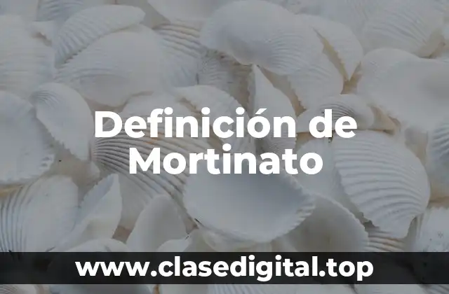 Definición de Mortinato