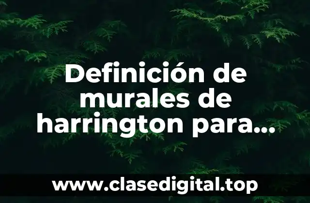 Ejemplos de murales de Harrington para policía brutal