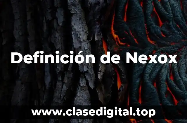 Definición de Nexox