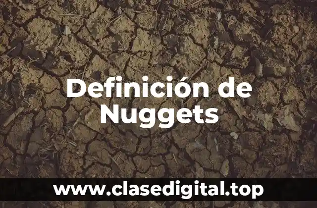 Definición de Nuggets