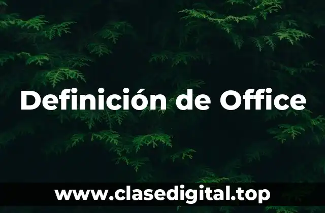 Definición de Office
