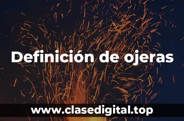 Definición de ojeras