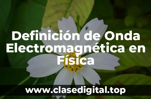 Definición de Onda Electromagnética en Física