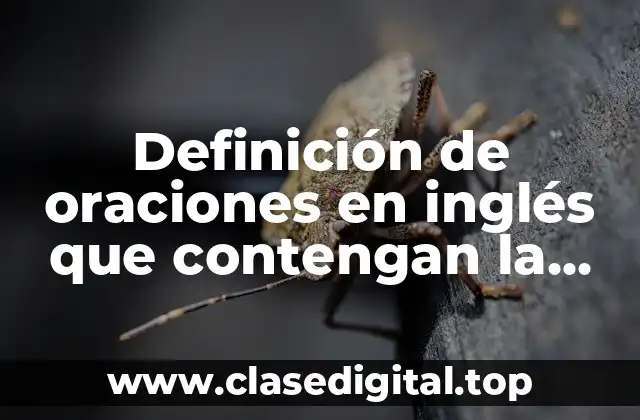 Definición de oraciones en inglés que contengan la palabra dessert