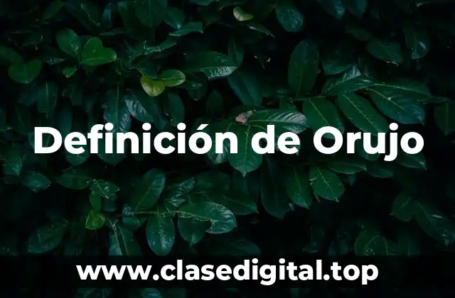 Definición de Orujo