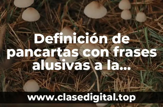 Definición de pancartas con frases alusivas a la activación física