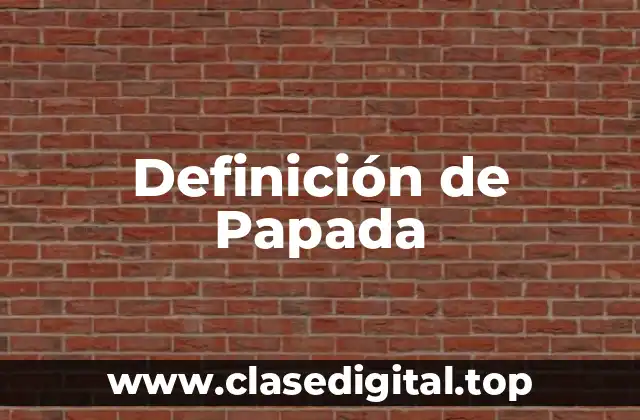 Definición de Papada