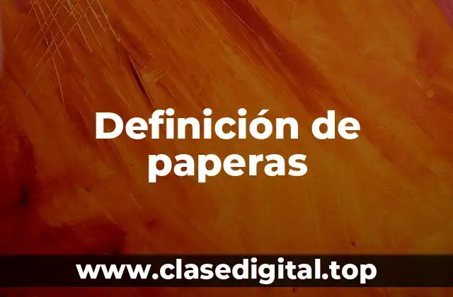 Ejemplos de paperas