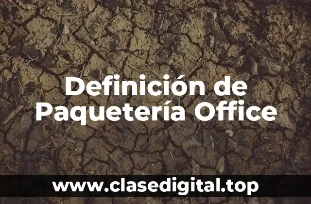 Definición de Paquetería Office