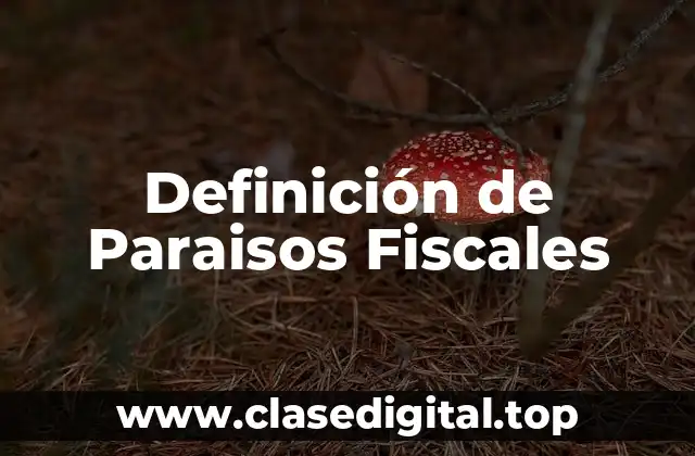 Definición de Paraisos Fiscales