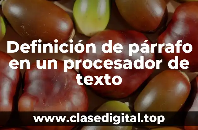 Definición técnica