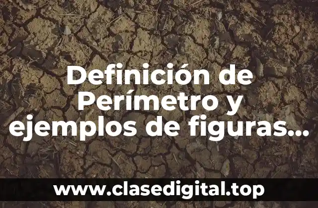 Definición técnica de Perímetro