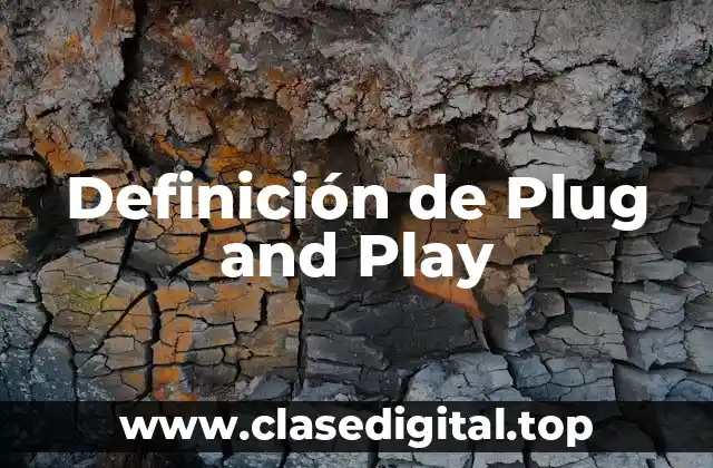 Ejemplos de Plug and Play