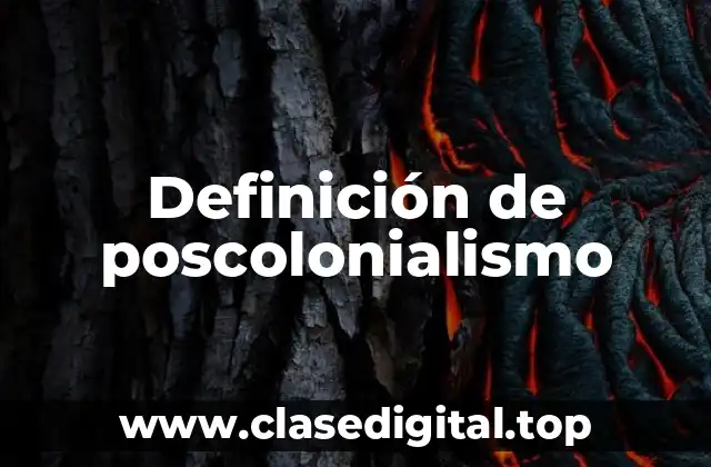 Ejemplos de poscolonialismo