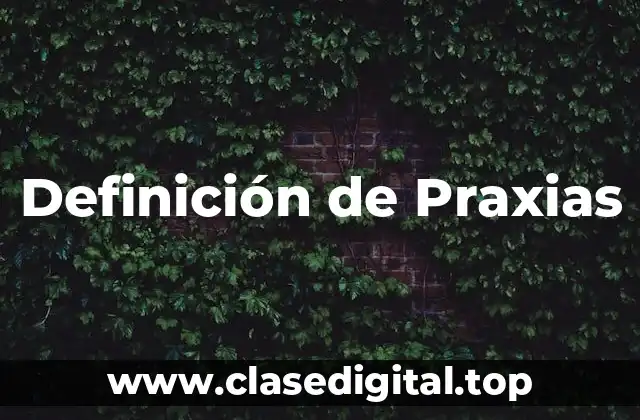 Definición de Praxias