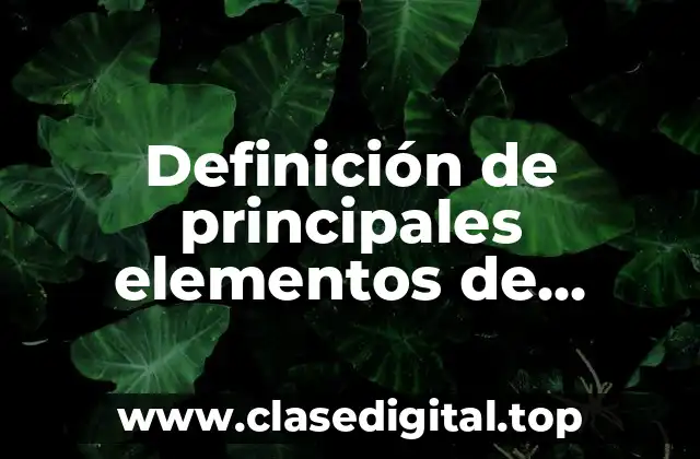 Definición de principales elementos de control para motores