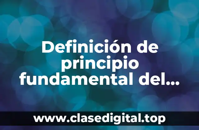 Definición de principio fundamental del conteo producto