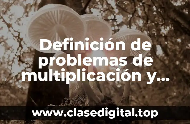 Definición de problemas de multiplicación y división de fracciones resueltos