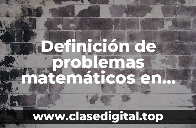 Definición de problemas matemáticos en nuestra vida daria de Pitagoras