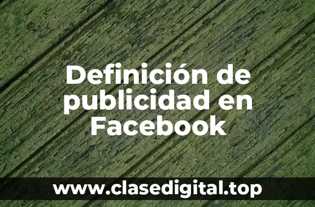 Ejemplos de publicidad en Facebook