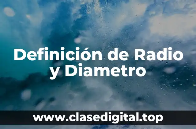 Definición técnica de Radio