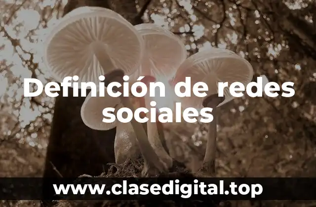 Ejemplos de redes sociales