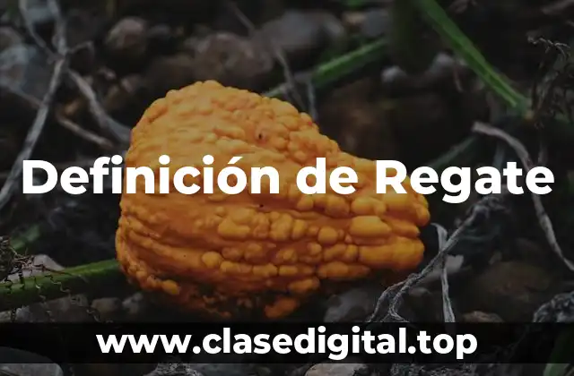 Definición de Regate