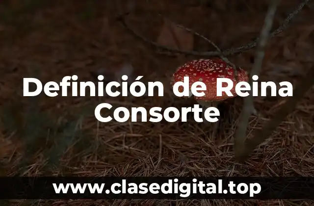 Definición de Reina Consorte