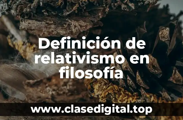 Ejemplos de relativismo en filosofía