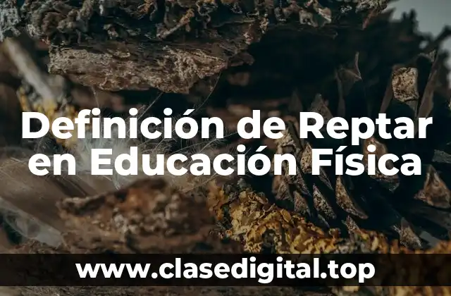 Definición técnica de Reptar