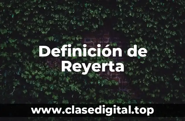 Definición de Reyerta