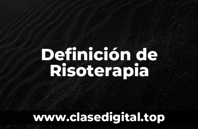 Ejemplos de Risoterapia