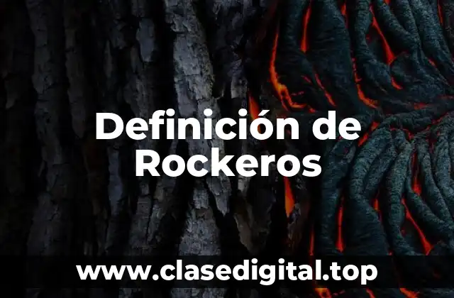 Definición de Rockeros