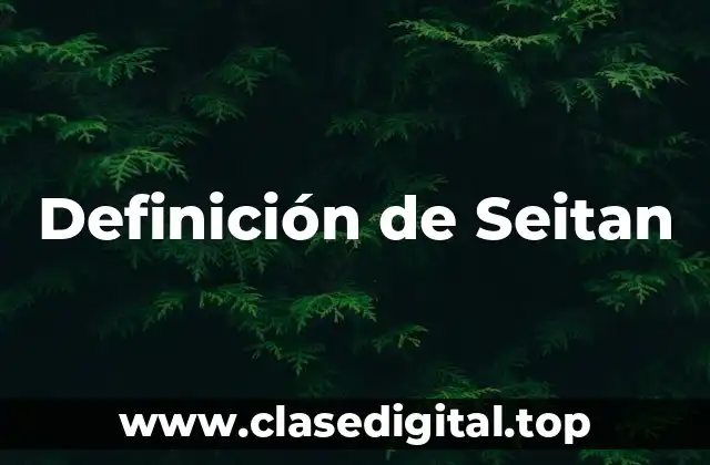 Definición de Seitan