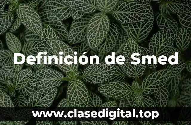 Definición de Smed