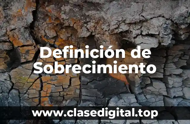Definición de Sobrecimiento
