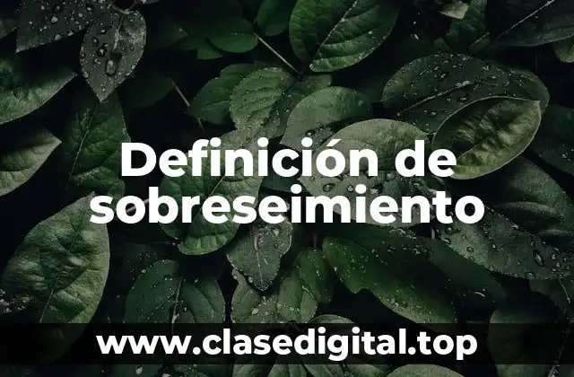 Definición de sobreseimiento