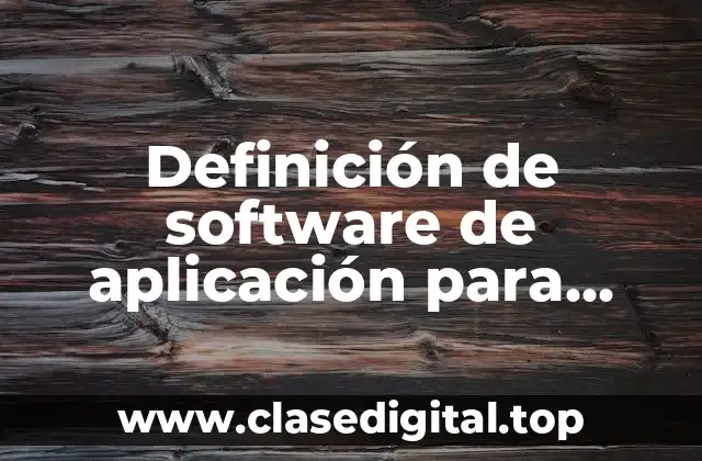 Ejemplos de software de aplicación para proporcionar soporte a distancia