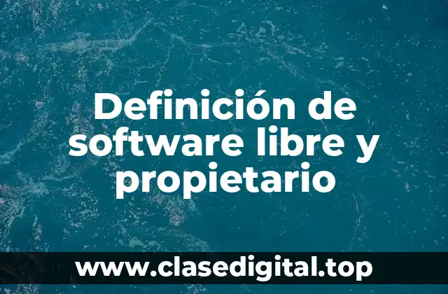 Ejemplos de software libre