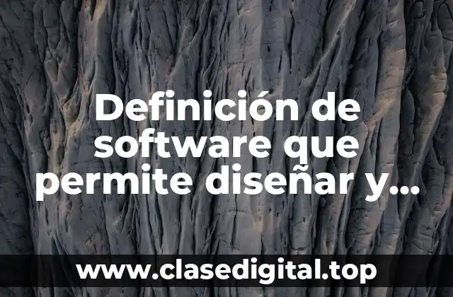 Definición de software que permite diseñar y organizar presentaciones dinámicas