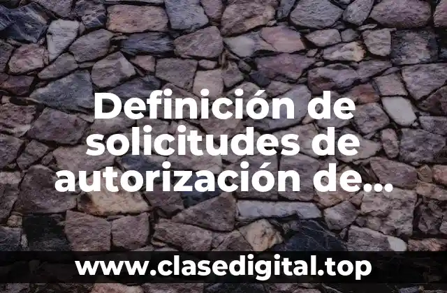 Definición de solicitudes de autorización de gastos de fondo social